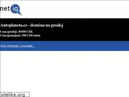 Sites similar to autoplaneta.cz