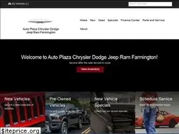 Sites similar to autoplazafarmingtoncdjr.com