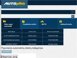 Sites similar to autoplikis.lt