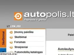 Sites similar to autopolis.lt