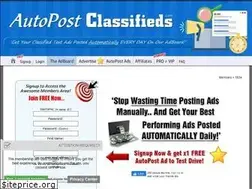 Sites similar to autopostclassifieds.com