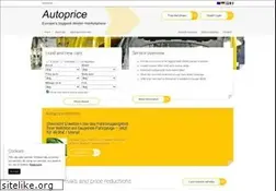 Sites similar to autoprice.eu