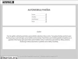 Sites similar to autoprice.lt