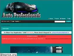 Sites similar to autoprofessionals.org