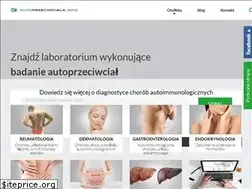 Sites similar to autoprzeciwciala.info