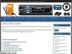 Sites similar to autoradioinbouwen.nl