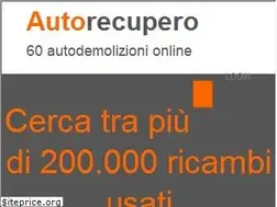 Sites similar to autorecupero.it