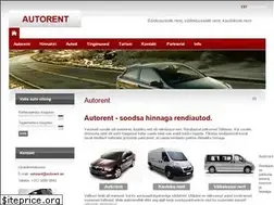 Sites similar to autorent.ee