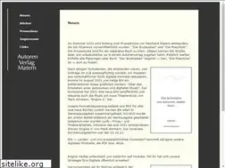 Sites similar to autorenverlag-matern.de