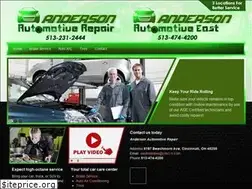 Sites similar to autorepairanderson.com