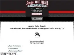 Sites similar to autorepairsaustin.net
