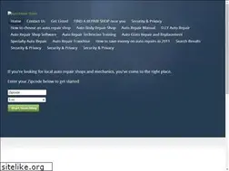 Sites similar to autorepairshops.com