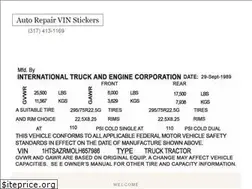 Sites similar to autorepairvinstickers.com