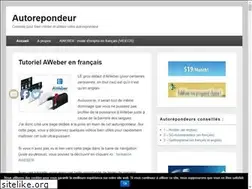Sites similar to autorepondeur.org
