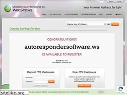 Sites similar to autorespondersoftware.ws
