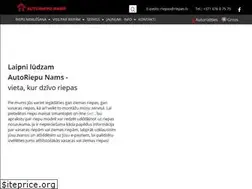 Sites similar to autoriepunams.lv
