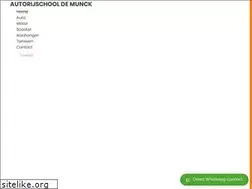 Sites similar to autorijschooldemunck.nl