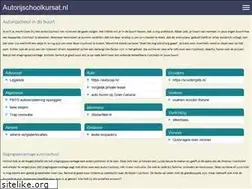 Sites similar to autorijschoolkursat.nl