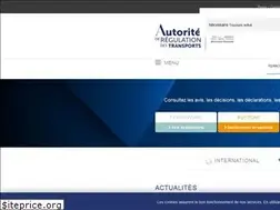 Sites similar to autorite-transports.fr