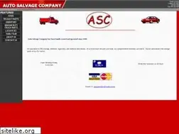Sites similar to autosalvageco.com