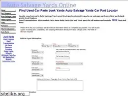 Sites similar to autosalvageyards.com