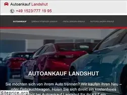 Sites similar to autosankauf-landshut.de