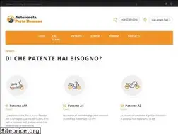Sites similar to autoscuolaportaromana.it