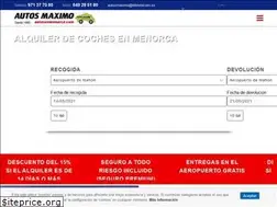Sites similar to autosenmenorca.com