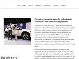 Sites similar to autosensorsconf.com