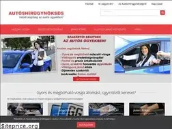 Sites similar to autoshirugynokseg.hu