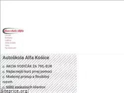 Sites similar to autoskolaalfa.sk