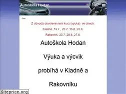 Sites similar to autoskolahodan.cz