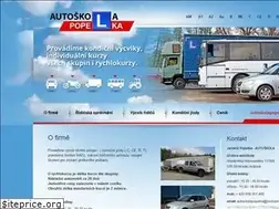 Sites similar to autoskolapopelka.cz