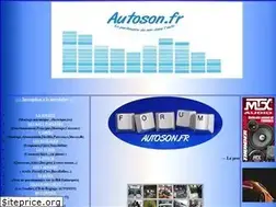 Sites similar to autoson.fr