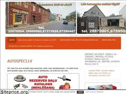 Sites similar to autospeci.lv