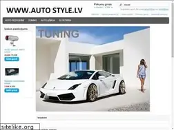 Sites similar to autostyle.lv