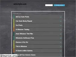 Sites similar to autostyles.com