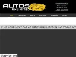 Sites similar to autosunlimitedvegas.com