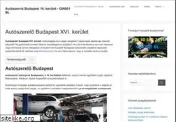 Sites similar to autoszerelomuhely.hu
