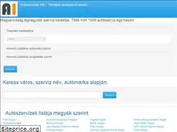Sites similar to autoszervizek.info