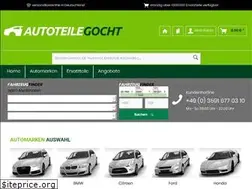 Sites similar to autoteile-gocht.de