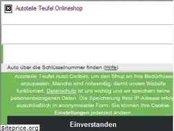 Sites similar to autoteile-teufel.de