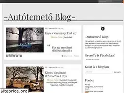 Sites similar to autotemeto.blog.hu