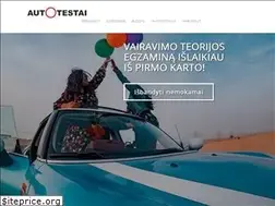 Sites similar to autotestai.lt