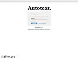 Sites similar to autotext.com.au