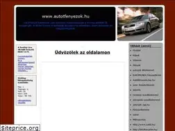 Sites similar to autotfenyezok.hupont.hu