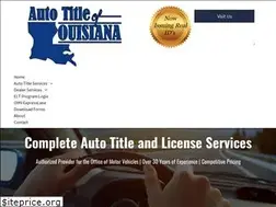 Sites similar to autotitlela.com