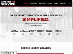 Sites similar to autotitleservice.com