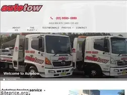 Sites similar to autotow.com.au