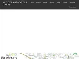 Sites similar to autotransportespavas.com